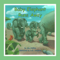 Baby Elephant Runs Away